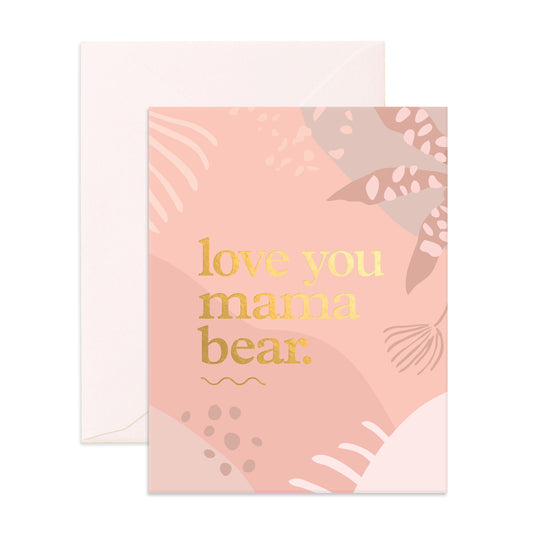 Mama Bear Greeting Card