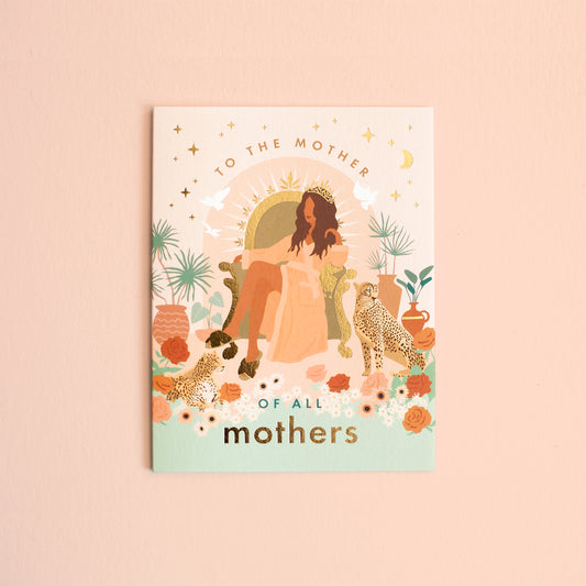 Mother of All Mothers Hera Greeting Card