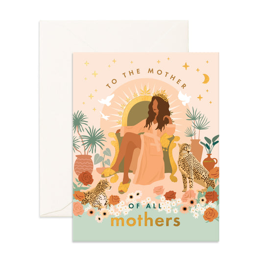 Mother of All Mothers Hera Greeting Card