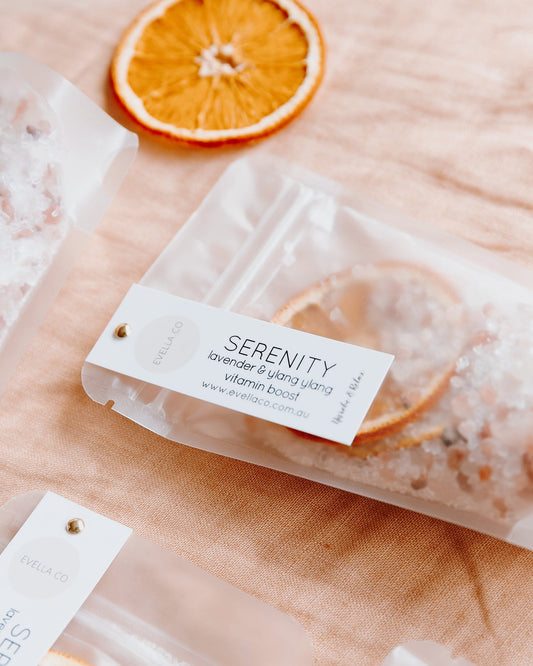 SERENITY - Vitamin Boost Bath Salts 100g