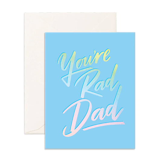 Rad Dad Greeting Card